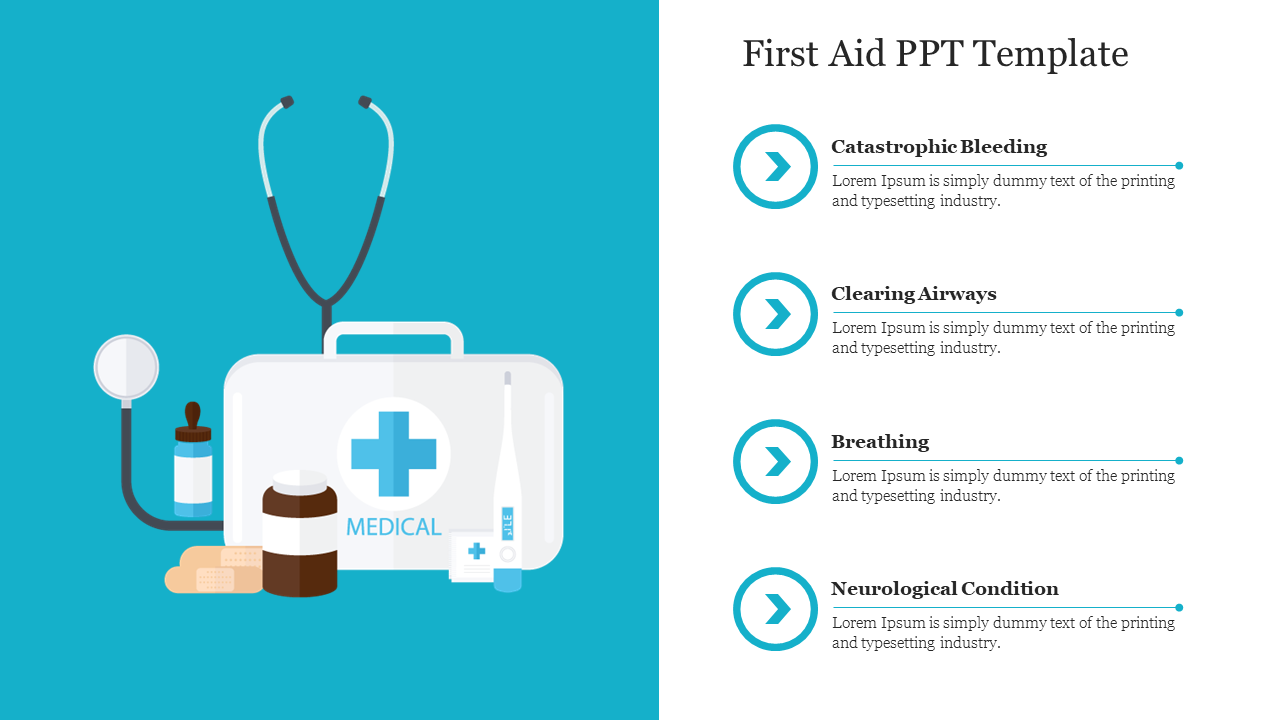 First Aid PPT Template Free Download